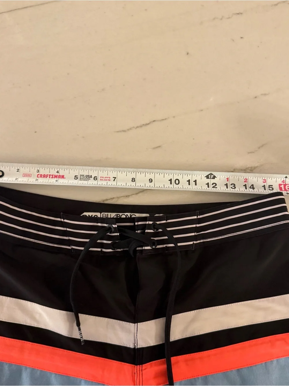 Billabong Board Shorts Mens 32 Platinum X Recycler PX2 Performance Stretch